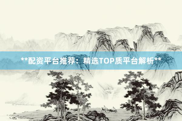 **配资平台推荐：精选TOP质平台解析**